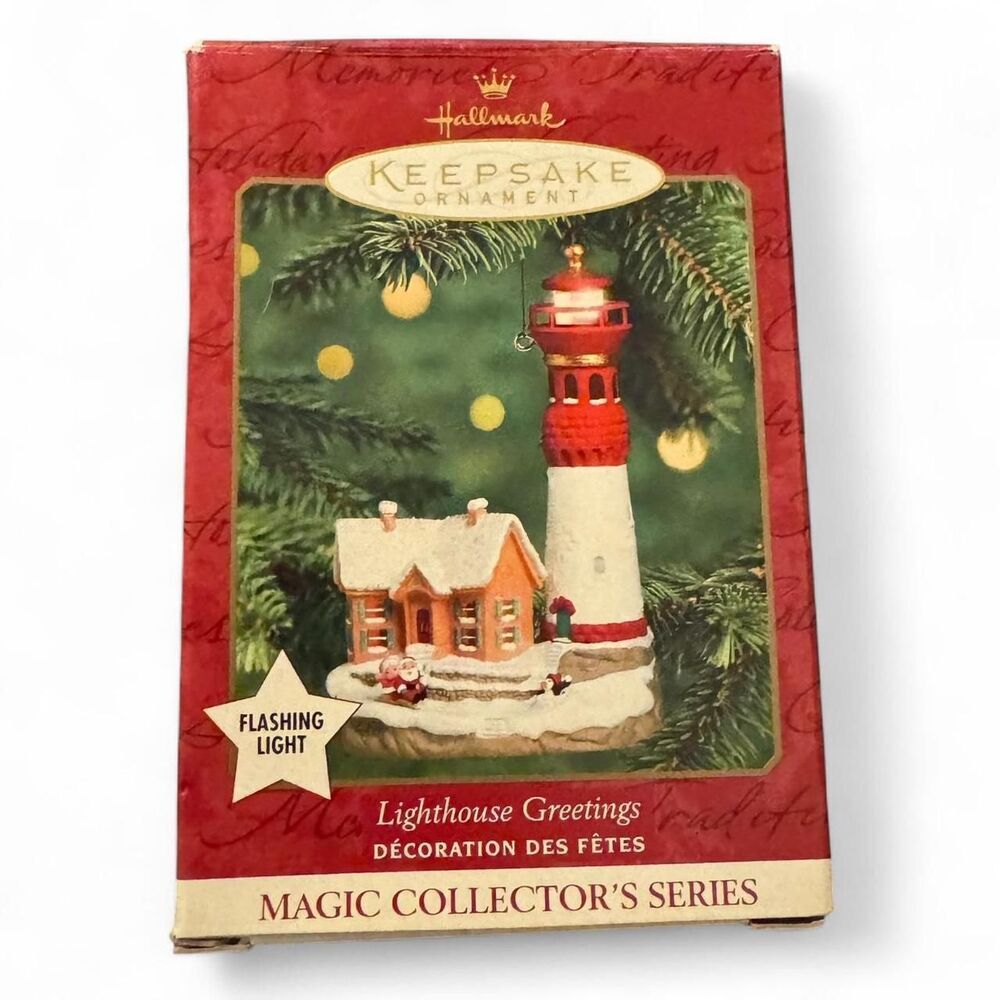 Hallmark Keepsake 2000 Lighthouse Greetings Magic Collector’s Series 4 Ornament